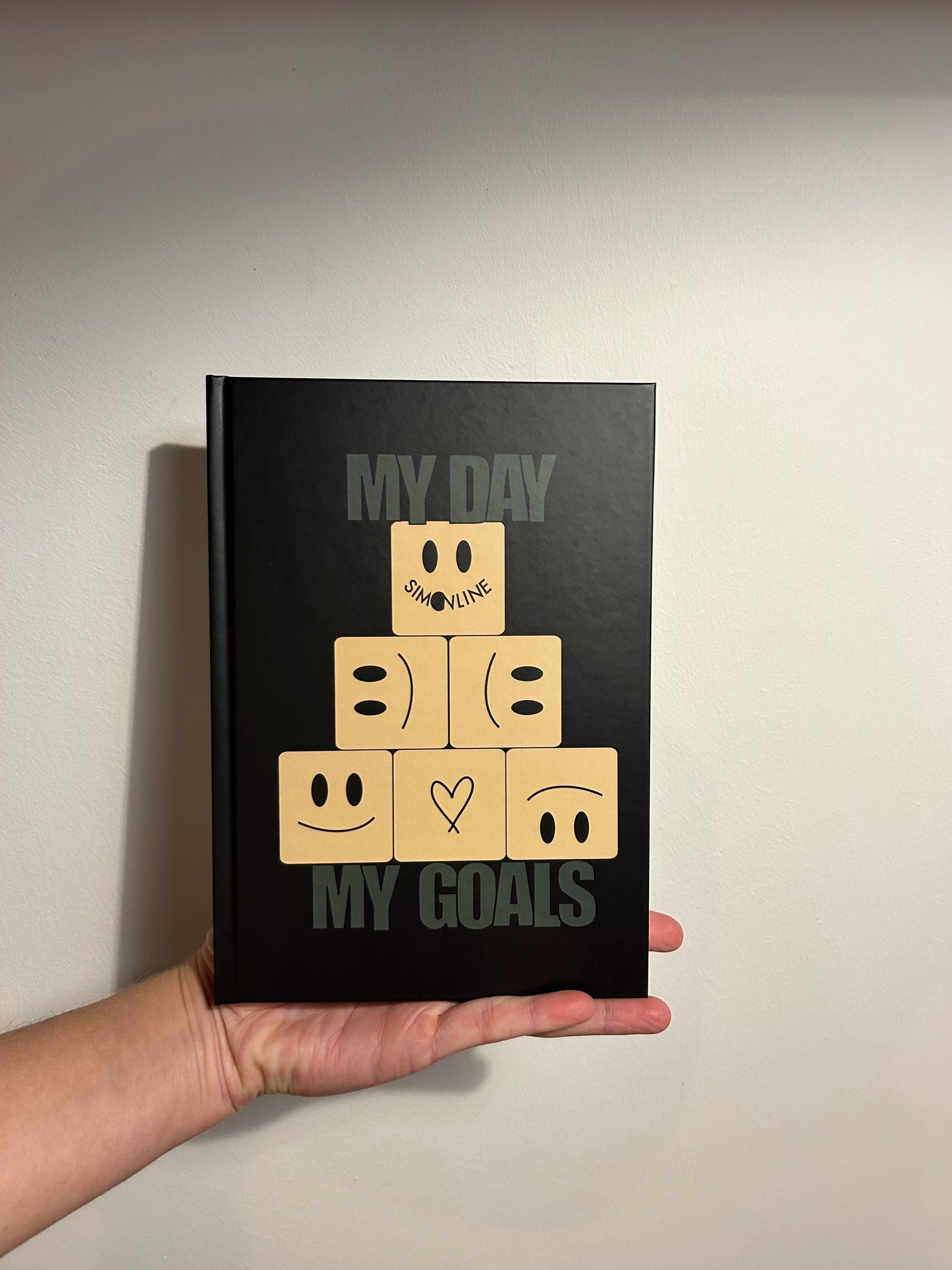 Notizbuch "My day my goals"